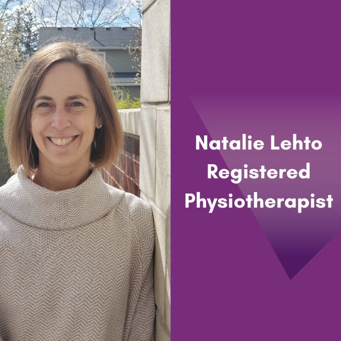 GLA:D trained physiotherapist Natalie Lehto
